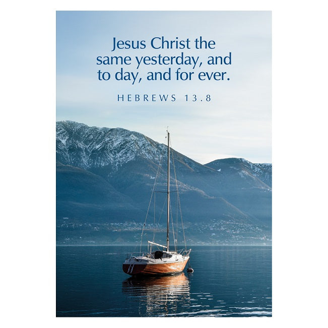 Greetings Cards: 'Jesus Christ The Same…' Heb. 13.8