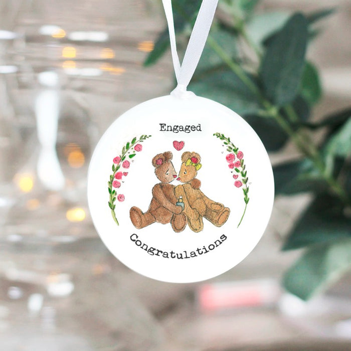 Engaged Ceramic Hanging Decoration