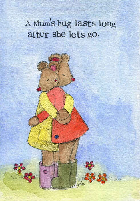 A Mum's Hug Single Card