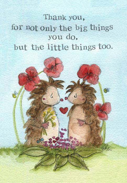The Little Things Single Card