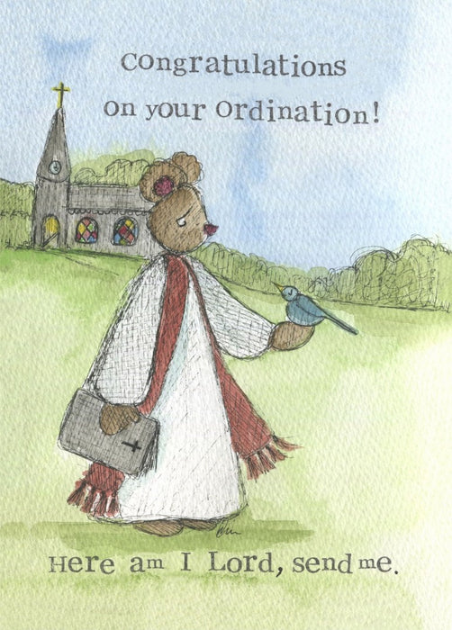 Ordination Card On Your Ordination Single Card