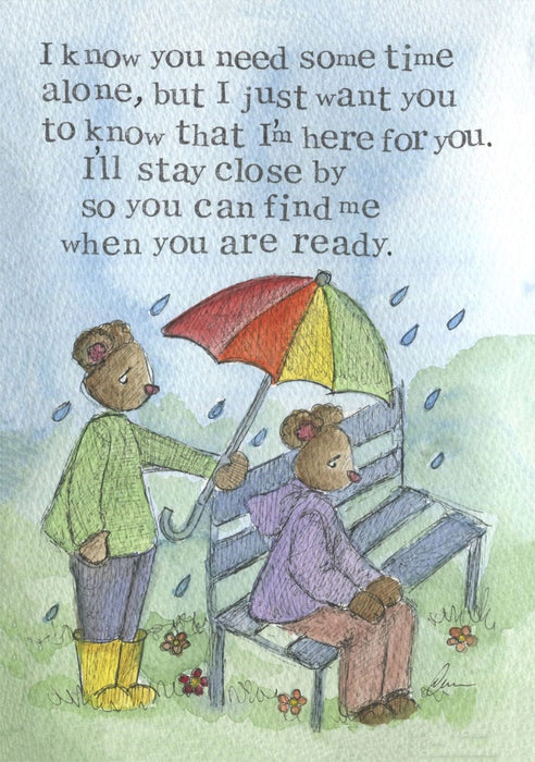 Encouragement Card I'll Stay Close Single Card