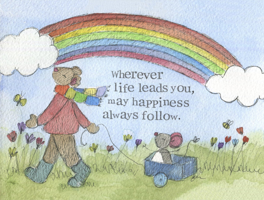 Wherever Life Leads You Ecnouragment Single Print