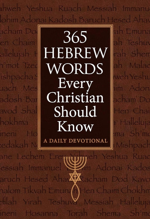 365 Hebrew Words Every Christian Should Know
