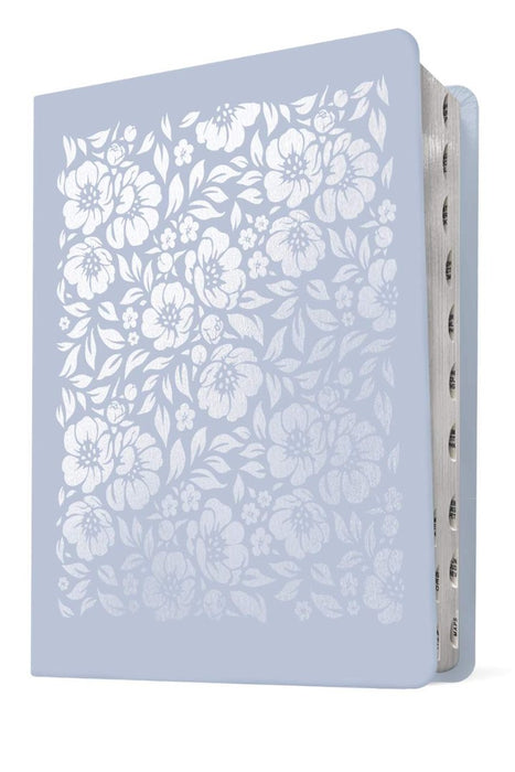Biblia De Margen Amplio NTV Con Filament, Floral, Con Indice