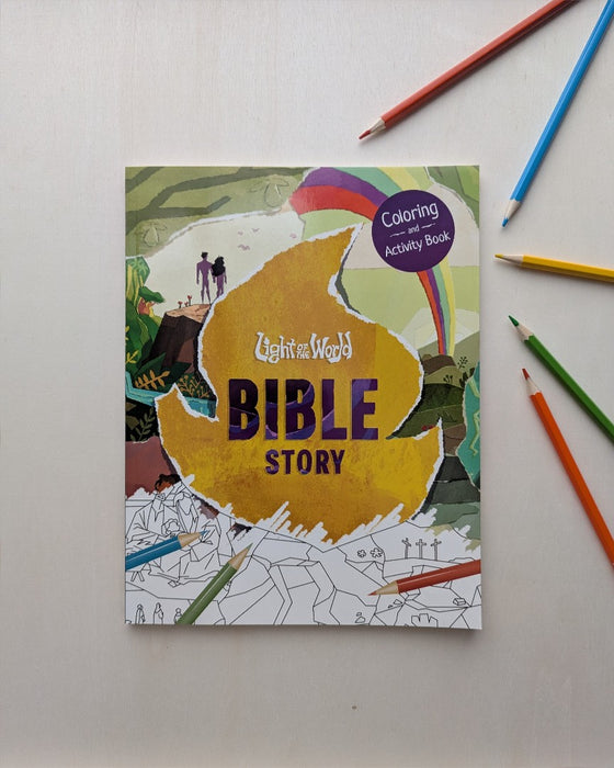 Light of the World: Bible Story Coloring and Activity Book