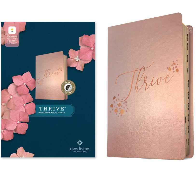 NLT Thrive Devotional Bible for Women, Filament Enabled