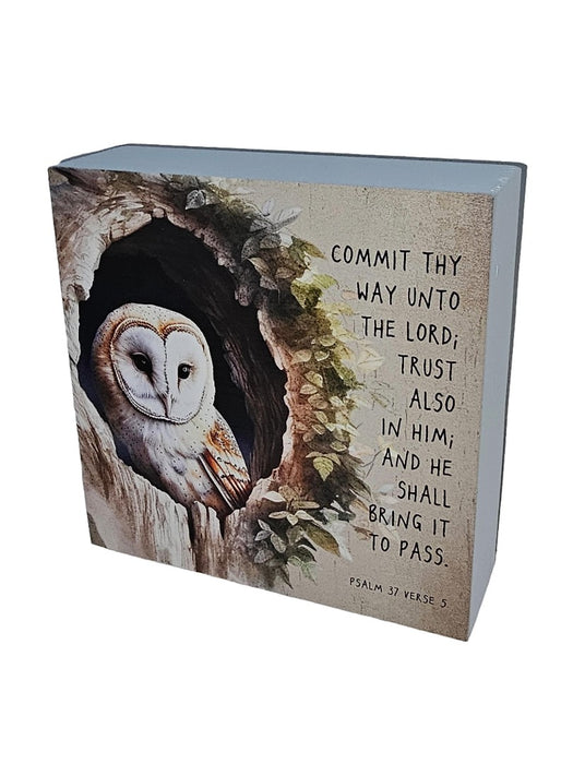 Commit Thy Way Unto The Lord - Owl