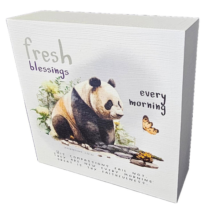 Fresh Blessings Every Day - Panda