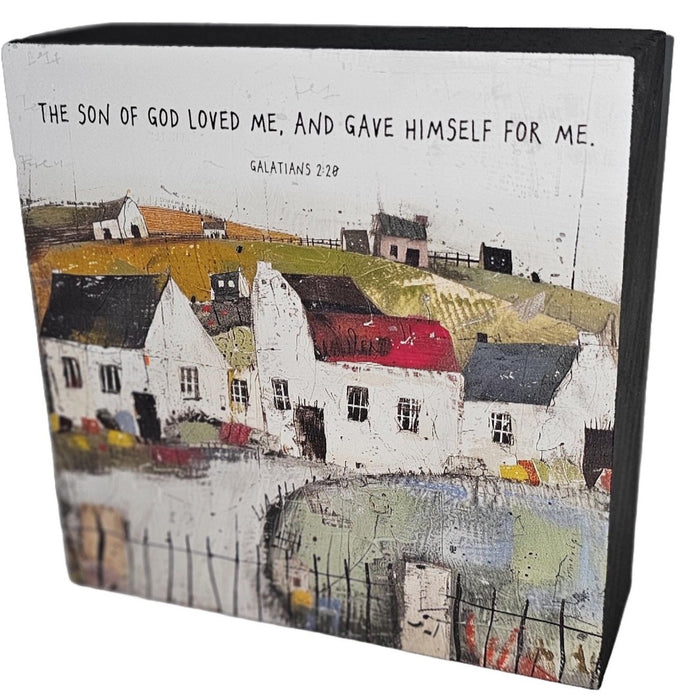 The Son Of God Loved Me - Whimsical Village