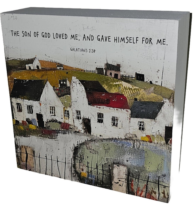 The Son Of God Loved Me - Whimsical Village