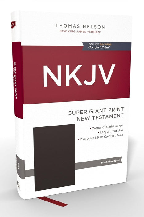 NKJV Super Giant Print New Testament, Red Letter