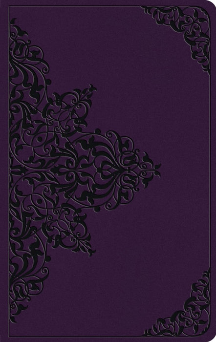 ESV Large Print Value Thinline Bible, Lavender, Filgree