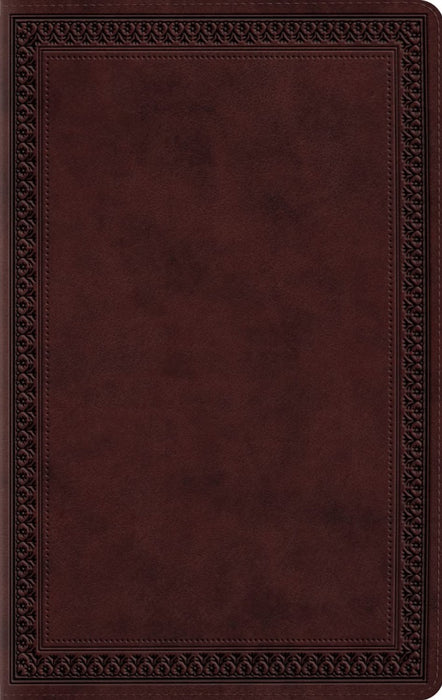 ESV Large Print Value Thinline Bible, Mahogany