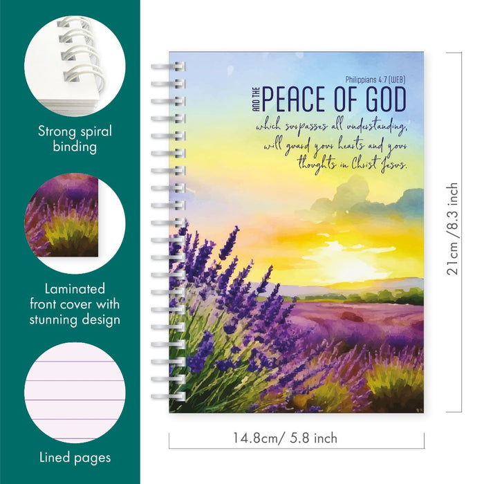 Peace of God A5 notebook