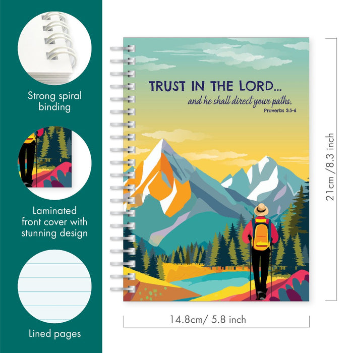 Trust in the Lord A5 Notebook