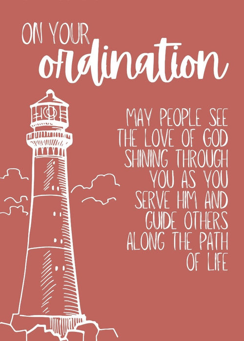 On Your Ordination Card (pack of 6)