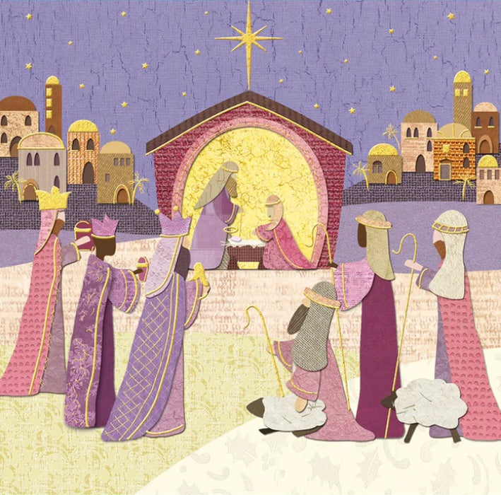 Christmas Arrived At The Stable