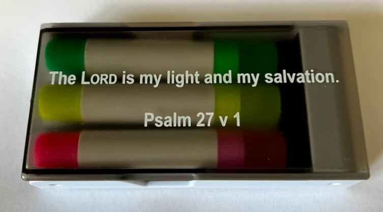 Wax Crayon Bible Highlighters boxed