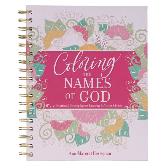 Coloring the Names of God Colouring Devotional