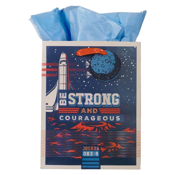 Gift Bag Md Strong And Courageous Josh. 1:9