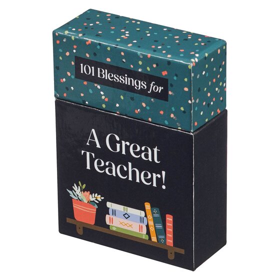 Box Of Blessings For A Great Teacher