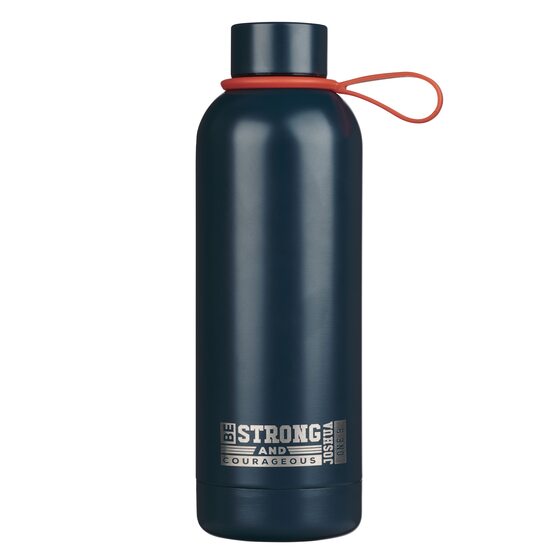 Water Bottle Ss Stickers Navy Strong And Courageous Josh. 1: