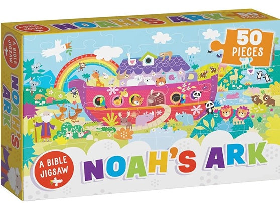 50-Piece Bible Jigsaw Puzzle: Noahs Ark