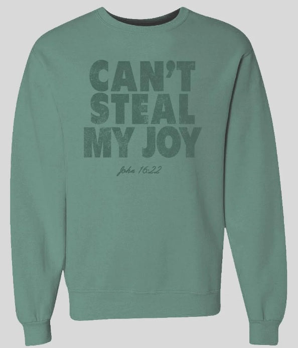 Can't Steal Joy Crew Fleece Medium