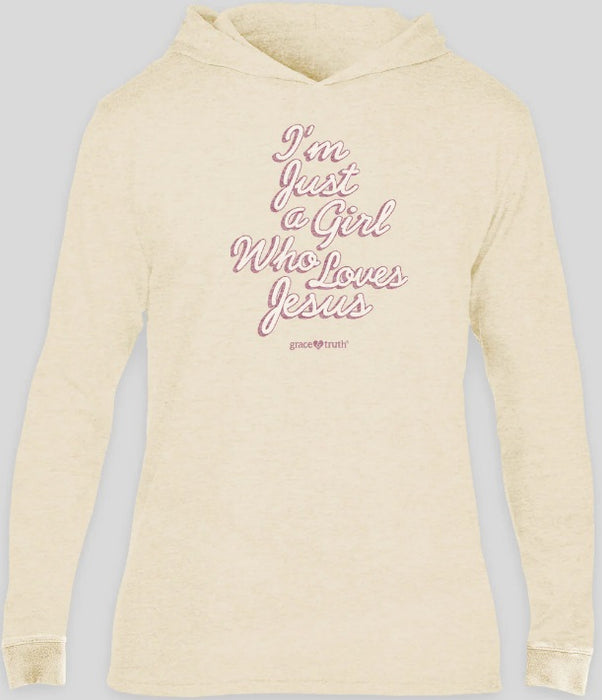 Just a Girl Hoody Tee 2XL