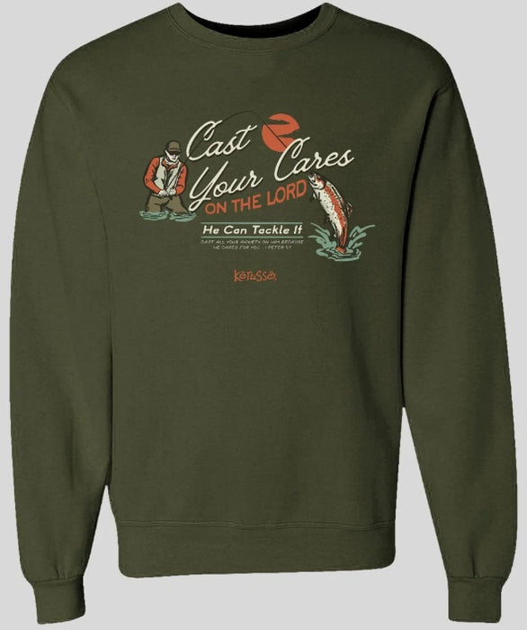 Cast Your Cares Fleece XL