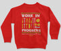 Work in Progress Kids Crew Fleece Medium