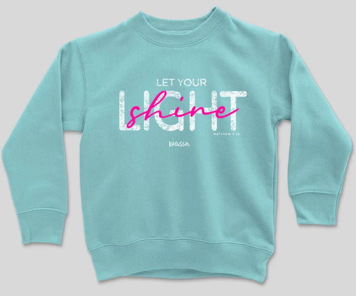 Shine the Light Kids Crew Fleece Small