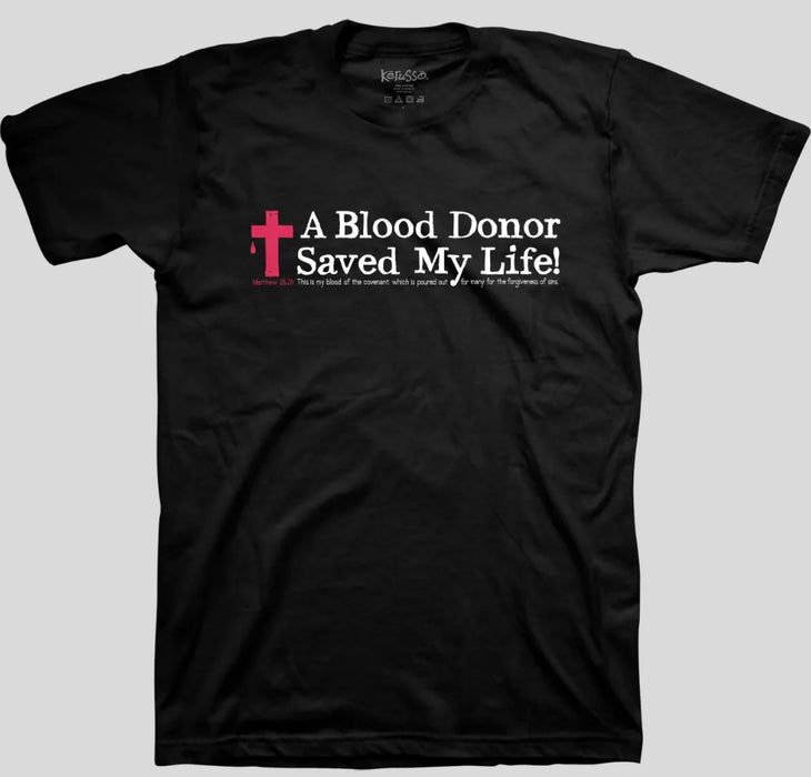 Blood Donor T-Shirt Large