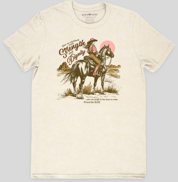 Cowgirl Strength Grace & Truth T-Shirt 2XL
