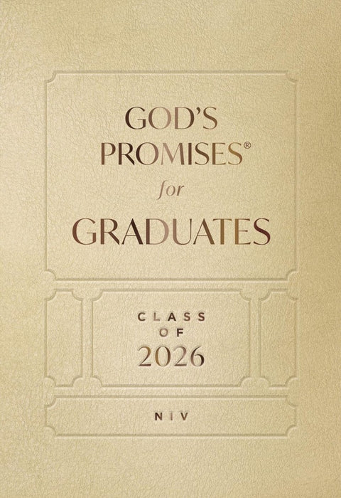 God's Promises for Graduates: Class of 2026 - Gold NIV