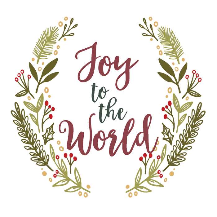 Joy to the World Christmas Cards (pack of 10)