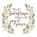 Joy and Peace Christmas Cards (pack of 10)