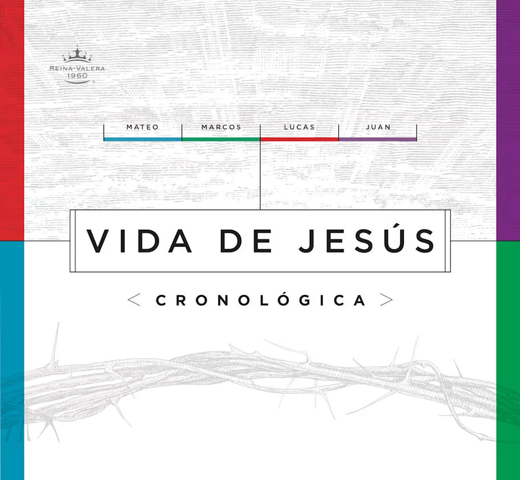 RVR 1960 Vida De Jesús Cronológica, Tapa Dura