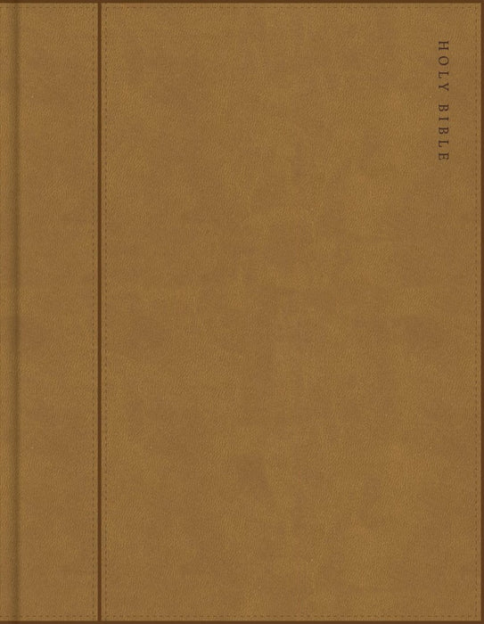 KJV Notetaking Bible, Camel Suedesoft LeatherTouch