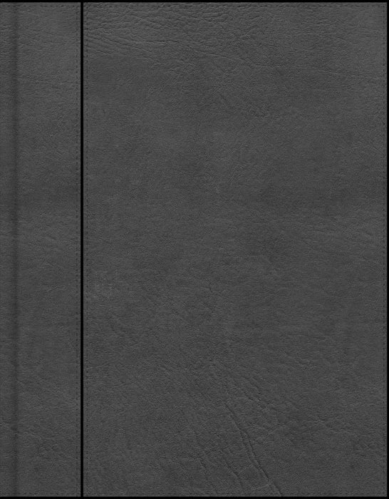 CSB Notetaking Bible, Charcoal Leathertouch