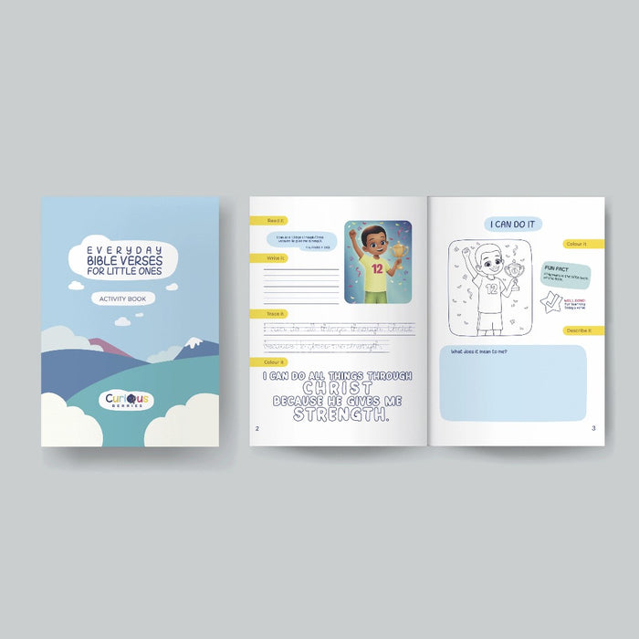 Everyday Bible Verses for Little Ones Activity Book