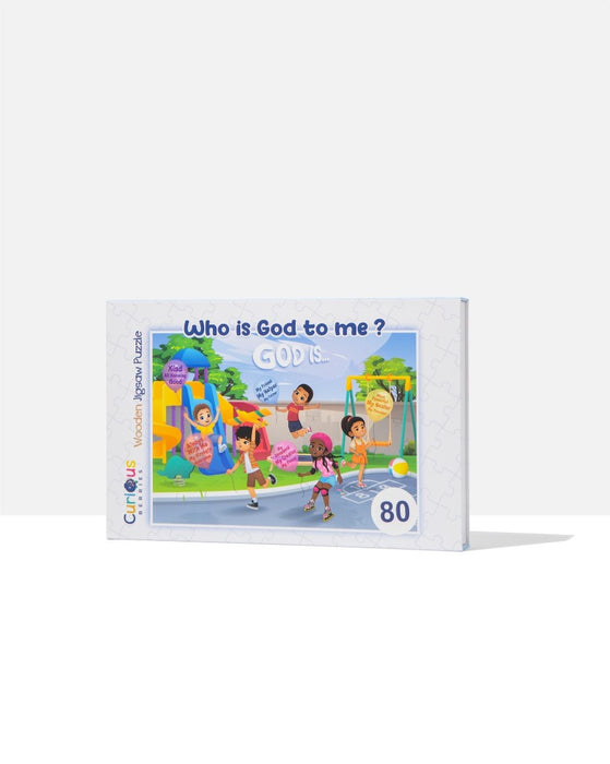 Who is God to Me? Wooden Jigsaw Puzzle - 80 Pieces