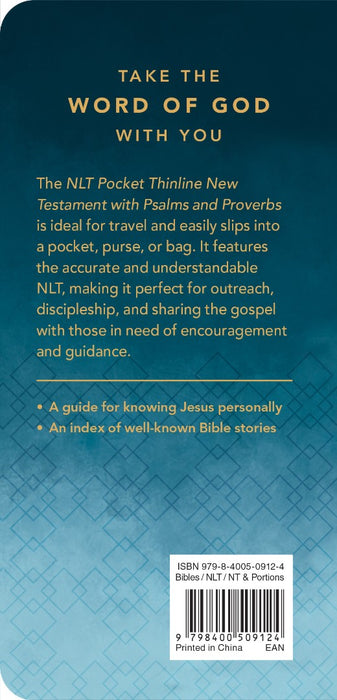 NLT Pocket Thinline New Testament with Psalms and Proverbs