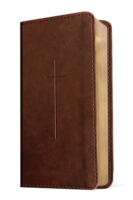 NLT Pocket Thinline Bible, Filament Enabled, Brown