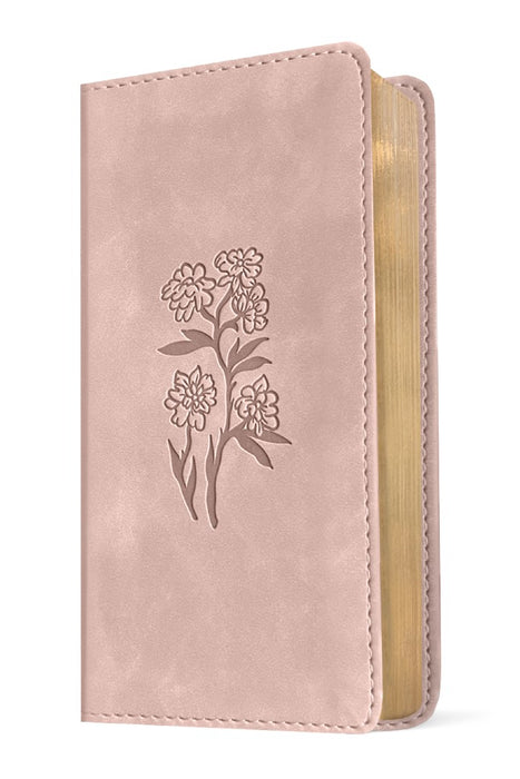 NLT Pocket Thinline Bible, Filament Enabled, Blush Pink
