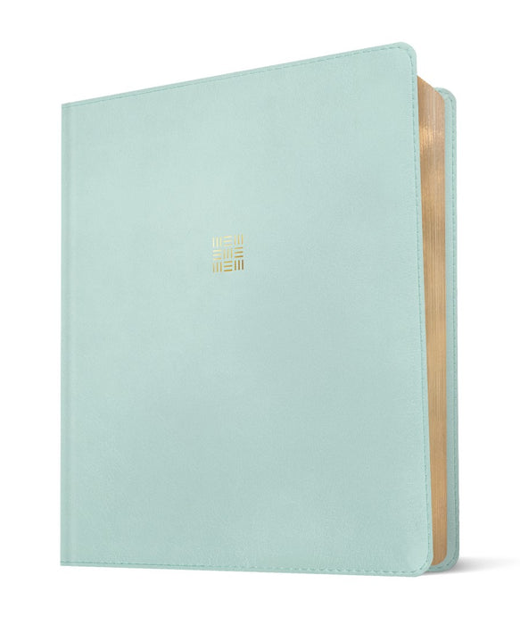 NLT Every Woman's Bible, Journaling Edition, Seafoam Blue