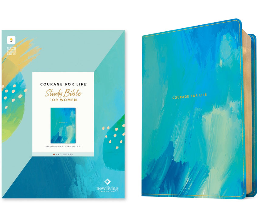 NLT Courage for Life Study Bible for Women, Filament Enabled