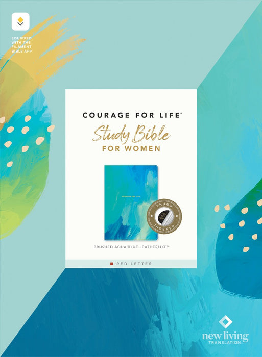 NLT Courage for Life Study Bible for Women, Filament Enabled
