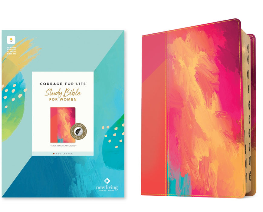 NLT Courage for Life Study Bible for Women, Filament Enabled